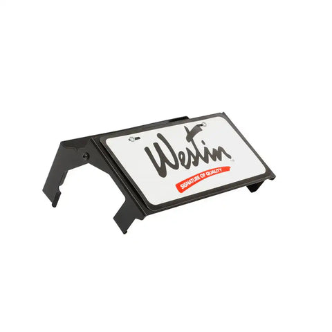 Westin Winch Tray License Plate RelocatorFor MAX and Mount Grille Guards